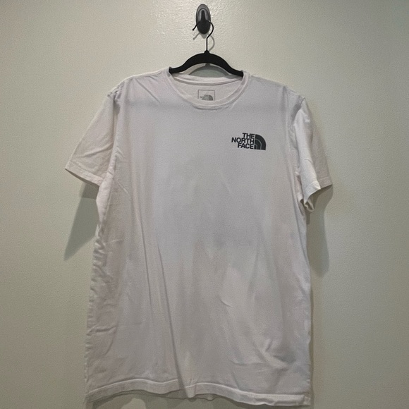 The North Face White Short Sleeve Tee Essential Crew - Picture 1 of 5